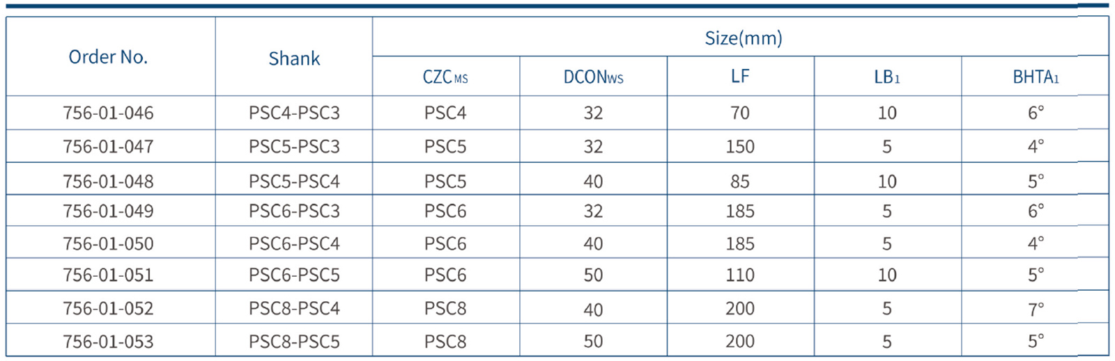 Psc Reduction Adaptor (Bolt Clamping)